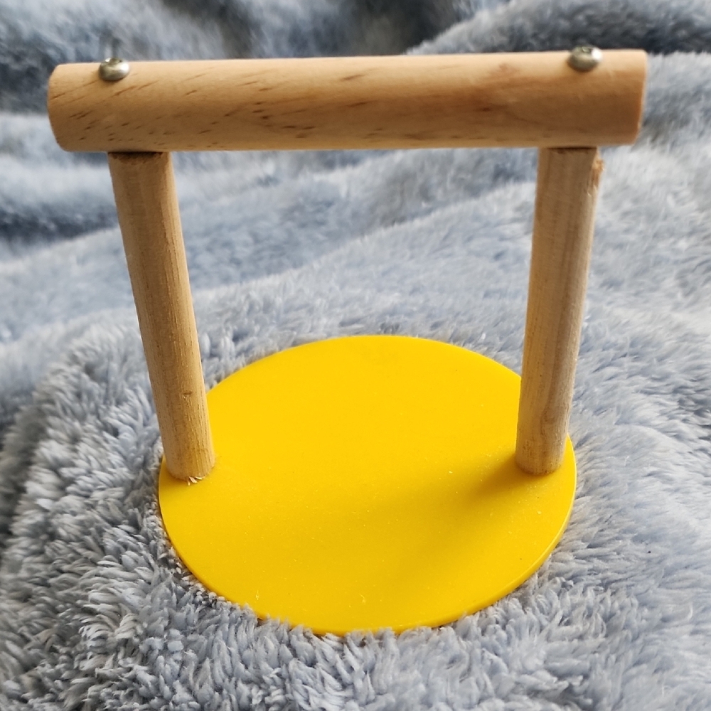 Small Wooden Bird Perch Parrot